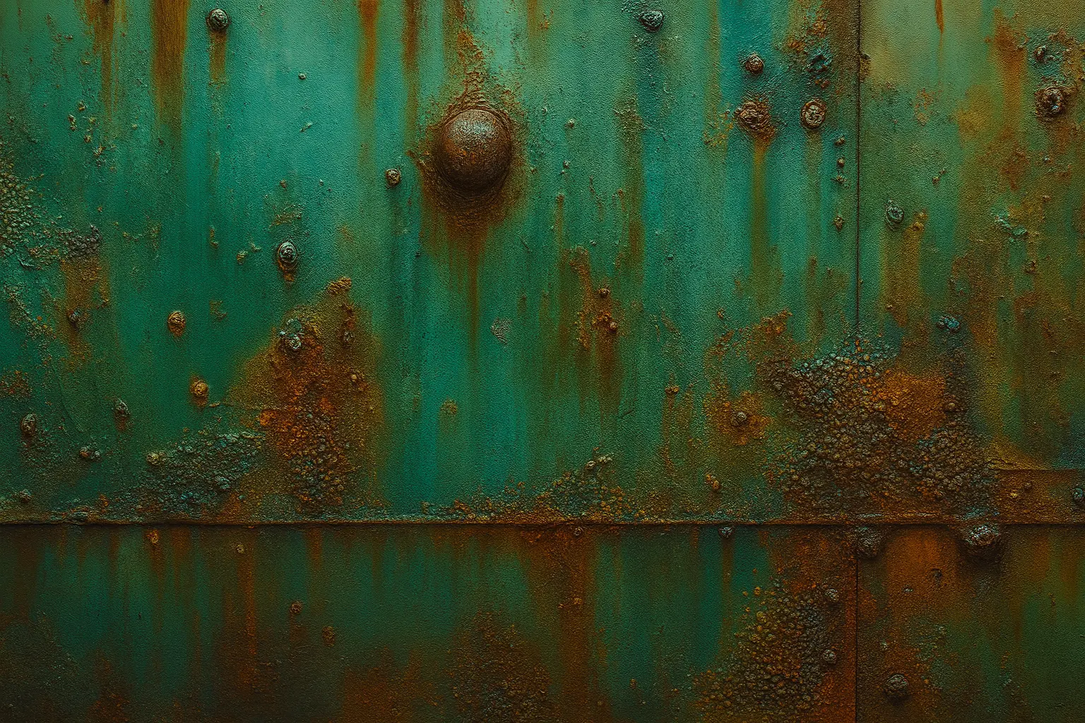 Rustic teal and orange textured wall, evoking a coastal vibe for cannabis enthusiasts.