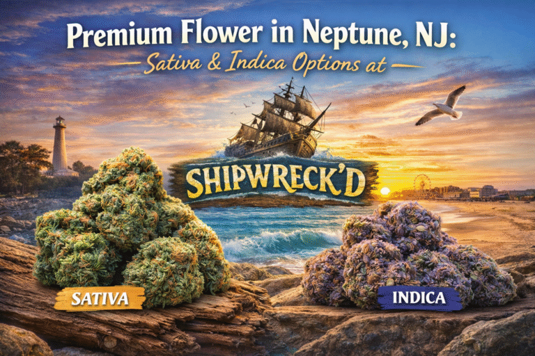 Premium Flower in Neptune, NJ: Sativa & Indica Options at Shipwreck’d