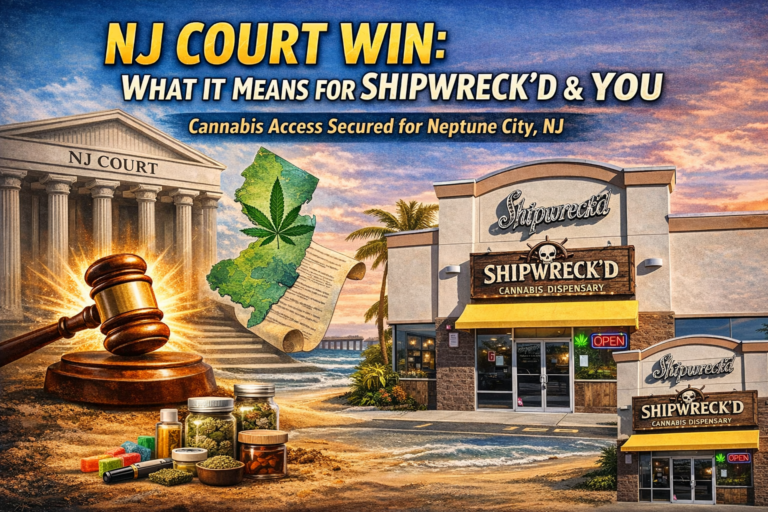 NJ Courts Just Protected Your Right to Buy Legal Weed. Here&rsquo;s What It Means for Shipwreck&rsquo;d
