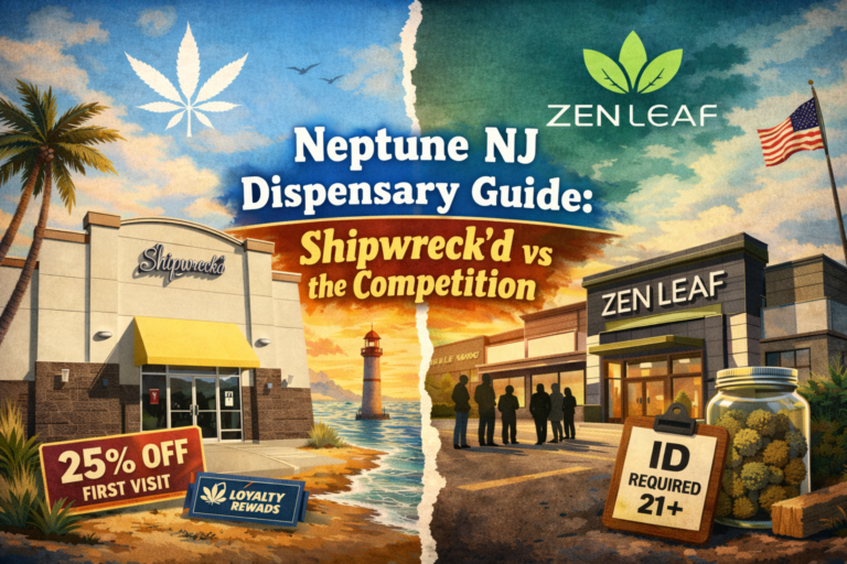 Neptune NJ Dispensary Guide: Shipwreck&rsquo;d vs the Competition