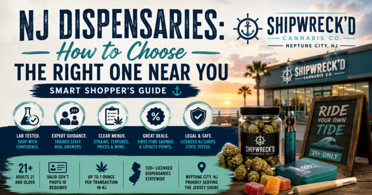 NJ Dispensaries: How to Choose the Right One Near You